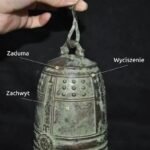 Dzwon japoński buddyjski - widok z przodu