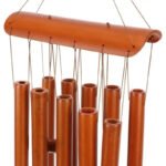 Bambusowy Dzwonek Wietrzny Dla Relaksu i Harmonię - instrument muzyczny