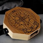 Dream Catcher Hand Drum Inspiracja Cajon Perkusyjnym Instrumentem - instrument muzyczny