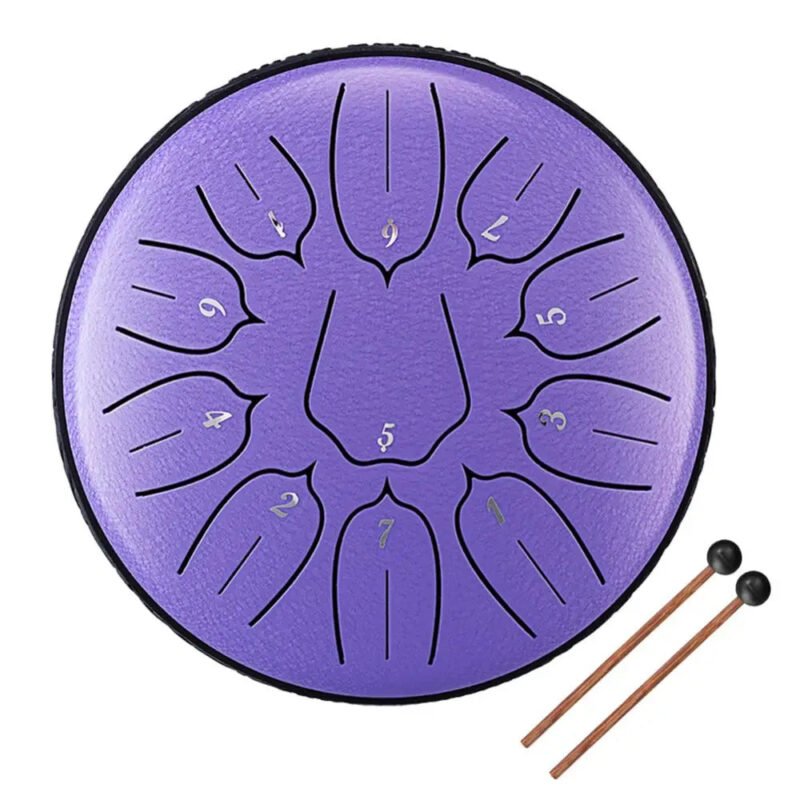 Dźwięk 11-nutowego Bębna Językowego - Muzyczny Instrument Profesjonalny - instrument muzyczny