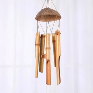 Dzwonek Wietrzny Muzyczny z Naturalnych Materiałów - instrument muzyczny