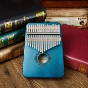 Instrument Muzyczny z Drewna Mahoniowego i Precyzyjnych Ostrzy