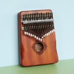 Kalimba 17 tonów z drewna mahoniowego