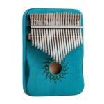 Kalimba 21 Lame Summer Bleu Idealny Instrument Muzyczny