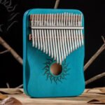 Kalimba 21 Lame Summer Bleu Idealny Instrument Muzyczny
