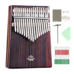 Kalimba Hluru 17-nutowa Idealna Do Nauki Muzyki - instrument muzyczny