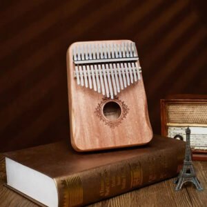 Kalimba Muzyczna z Metalowymi Listwami Dla Miłośników Dźwięków