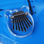 Kalimba Niedźwiedzia Akrylowa z Przezroczystym Kształtem