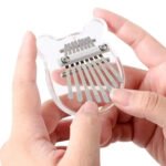 Kalimba Niedźwiedzia Akrylowa z Przezroczystym Kształtem
