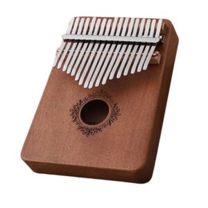 Kalimba retro kwiatowa - widok z przodu