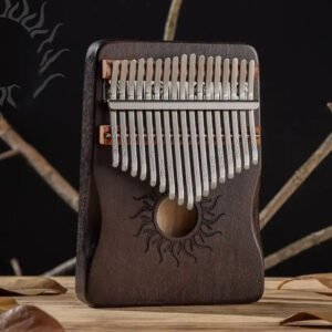 Kalimba Summer Noir: Nowoczesny Instrument Muzyczny z 17 łopatkami