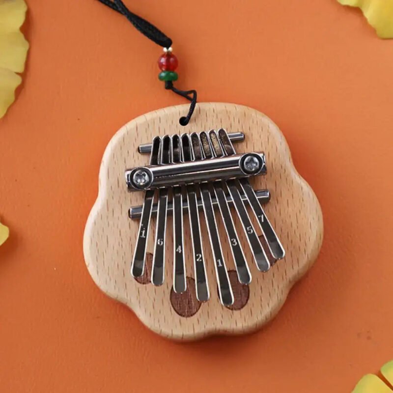 Kalimba z Drewna Dla Miłośników Psów i Muzyki