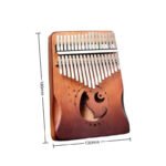 Kalimba z Mahoń Gwarantuje Czyste Brzmienie i Wytrzymałość - instrument muzyczny