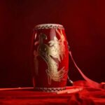 Mały Czerwony Bębenek Do Tańca Smoka Szlachetne Rzemiosło - instrument muzyczny