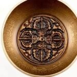 Misa Tybetańska 12 cm z Podwójną Wadżrą - Pałka i Poduszka
