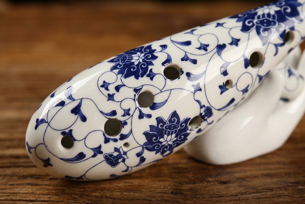 Porcelana w stylu niebiesko-białym