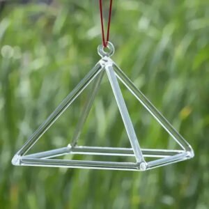 Piramida Kryształowa Do Terapii Dźwiękiem i Regeneracji - 7cm