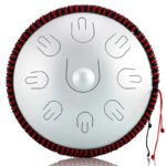 Srebrny Bęben Językowy Medytacyjny D-moll Dla Relaksu - instrument muzyczny
