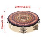 Tamburyn mandala 20 cm średnicy, 5,5 cm wysokości