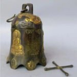 Tibetanski Dzwon Muzyczny Tradycyjny Ręcznie Odlewany - instrument muzyczny