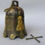 Tibetanski Dzwon Muzyczny Tradycyjny Ręcznie Odlewany - instrument muzyczny