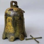 Tibetanski Dzwon Muzyczny Tradycyjny Ręcznie Odlewany - instrument muzyczny