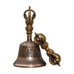 Tybetański Dzwon i Wadżra Dorje Symbol Harmonii Mądrości