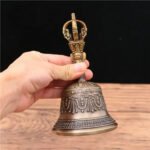 Tybetański Dzwon i Wadżra Dorje Symbol Harmonii Mądrości