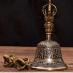 Tybetański Dzwon i Wadżra Dorje Symbol Harmonii Mądrości