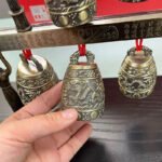 Dzwonki Tybetańskie Wiszące Metalowe do Medytacji